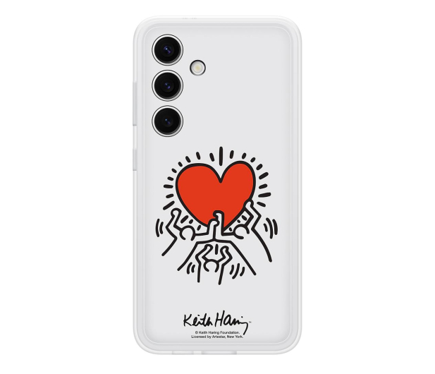 SAMSUNG Flipsuit Case do Galaxy S24 biały EF-MS921CWEGWW - 1210711 - zdjęcie